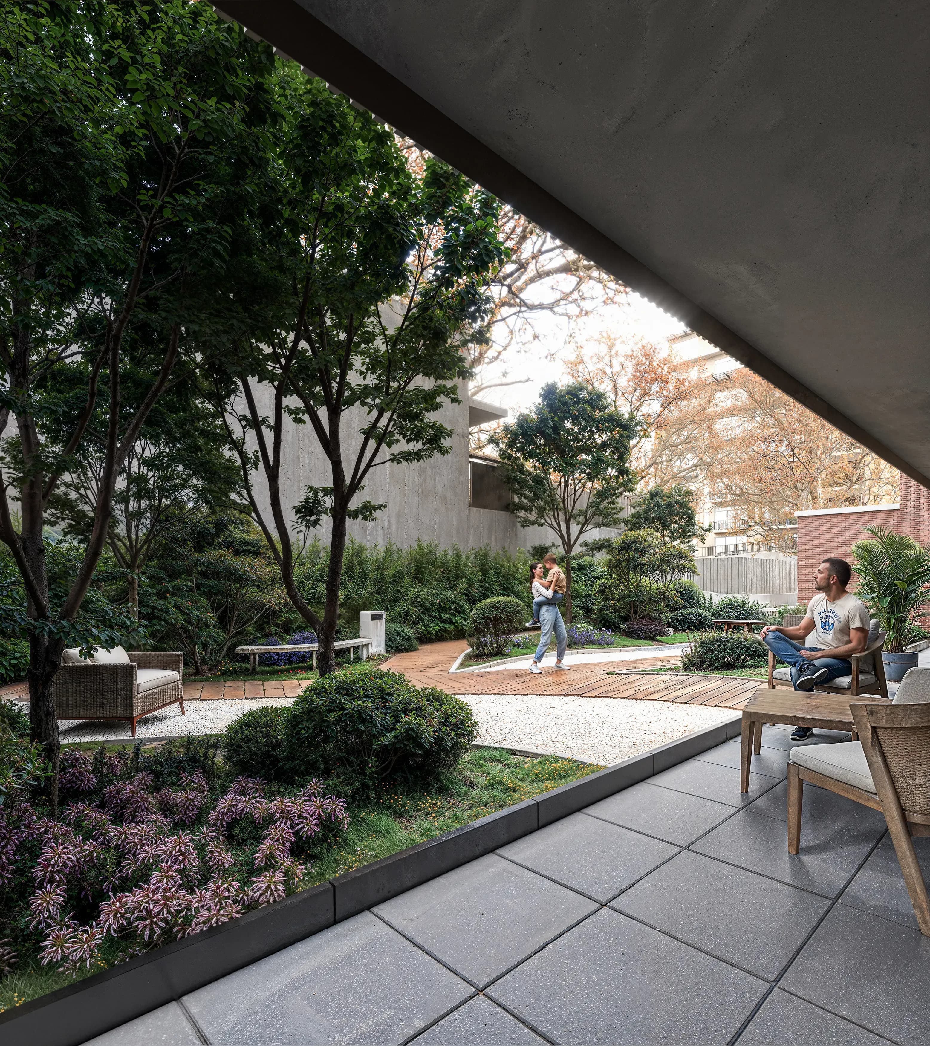 დახვეწილი ტერასა