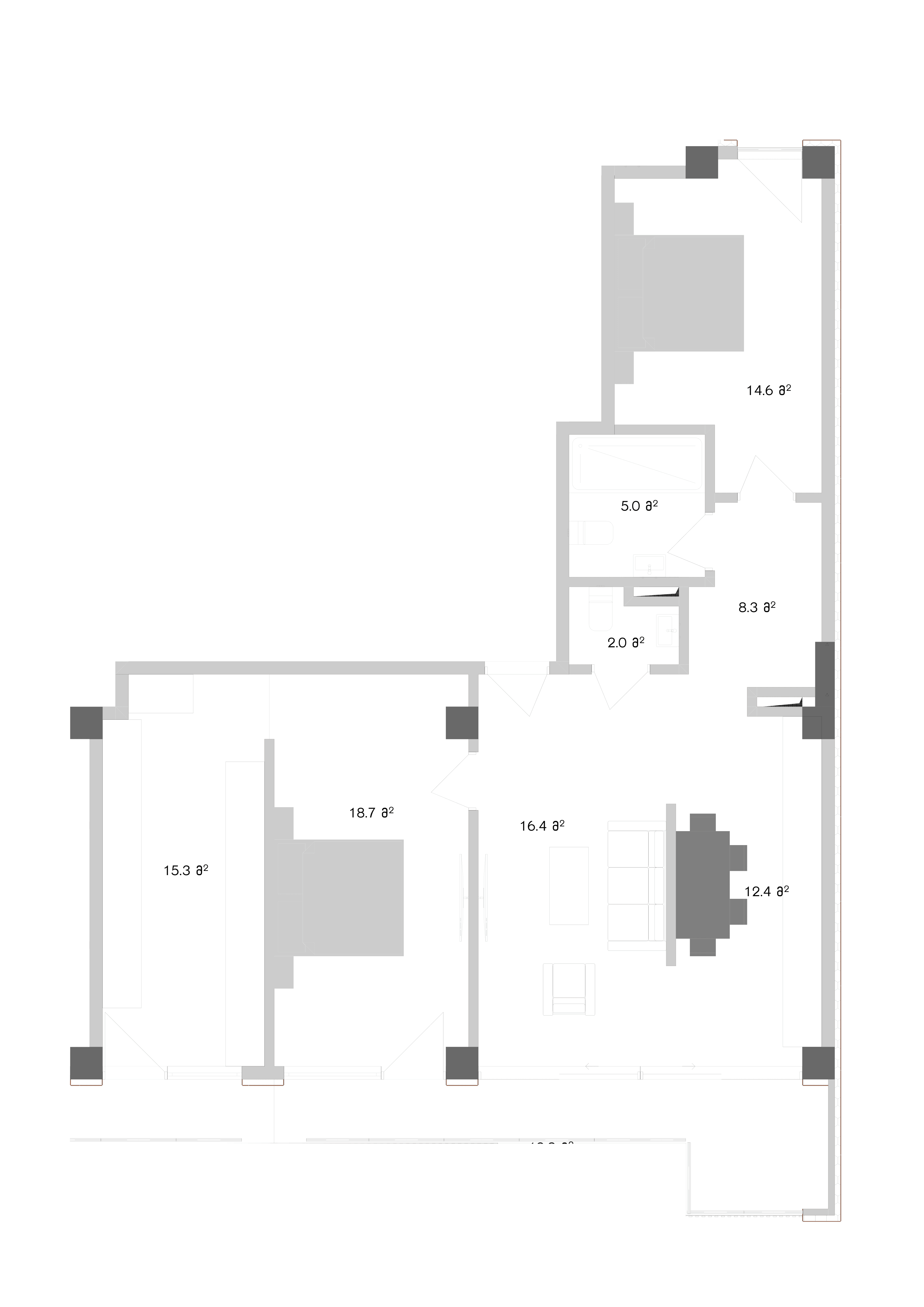 2 Bedroom + Yard 11