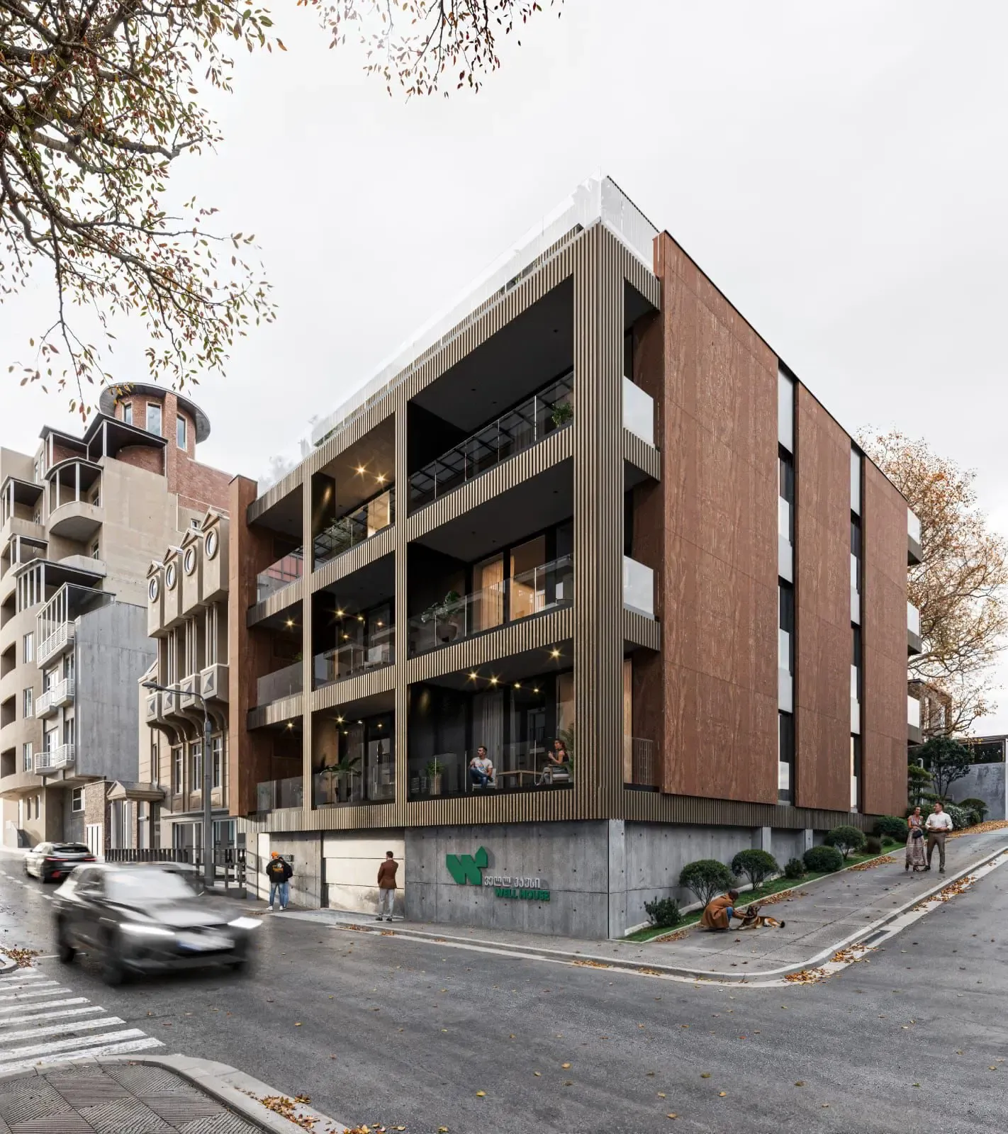 TABIDZE 112 - ბუტიკური პრემიუმ კლასის კომპლექსი ვაკის ცენტრში